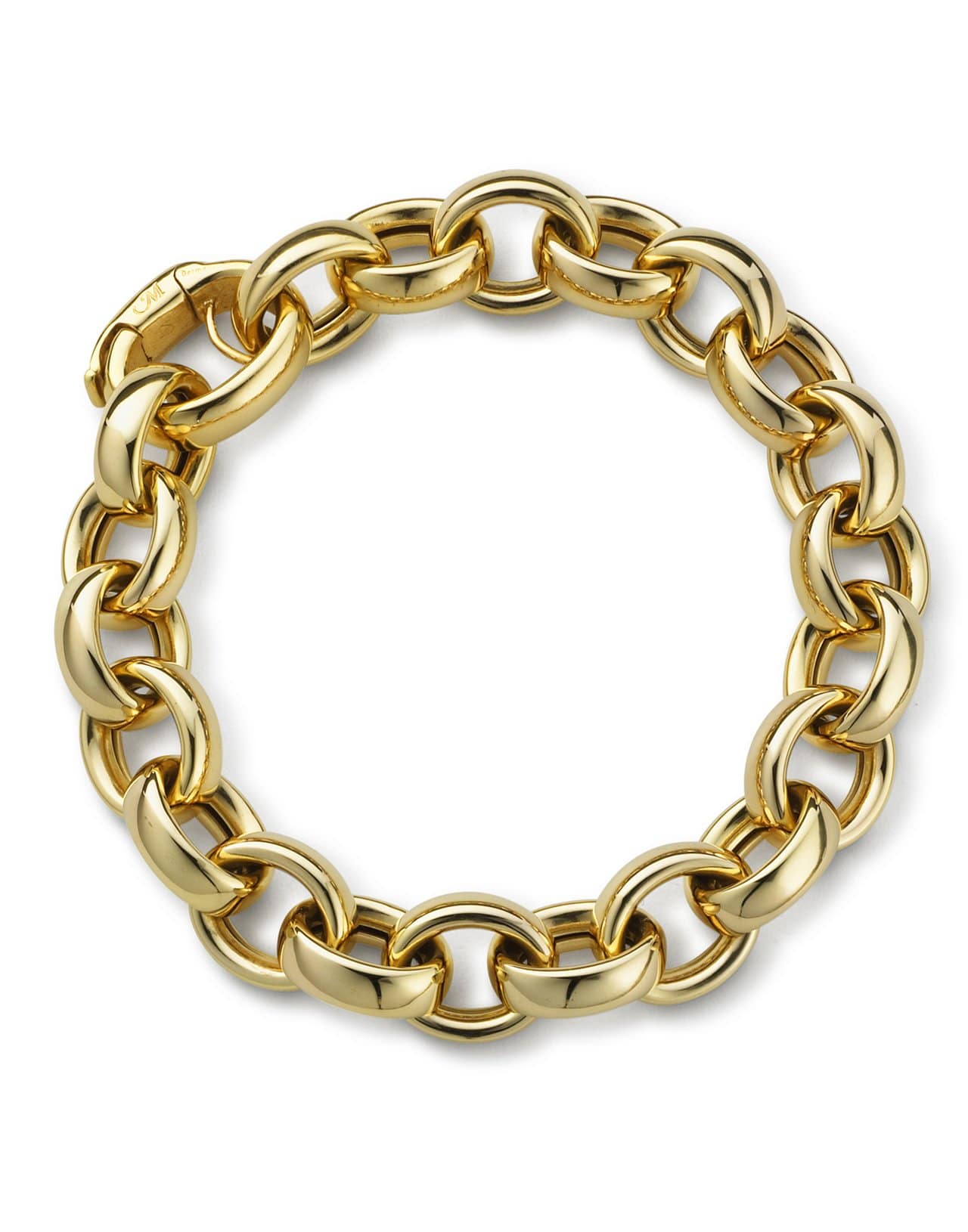 MONICA RICH KOSANN-Rosalind Ultra Chain Bracelet - Yellow Gold-YELLOW GOLD