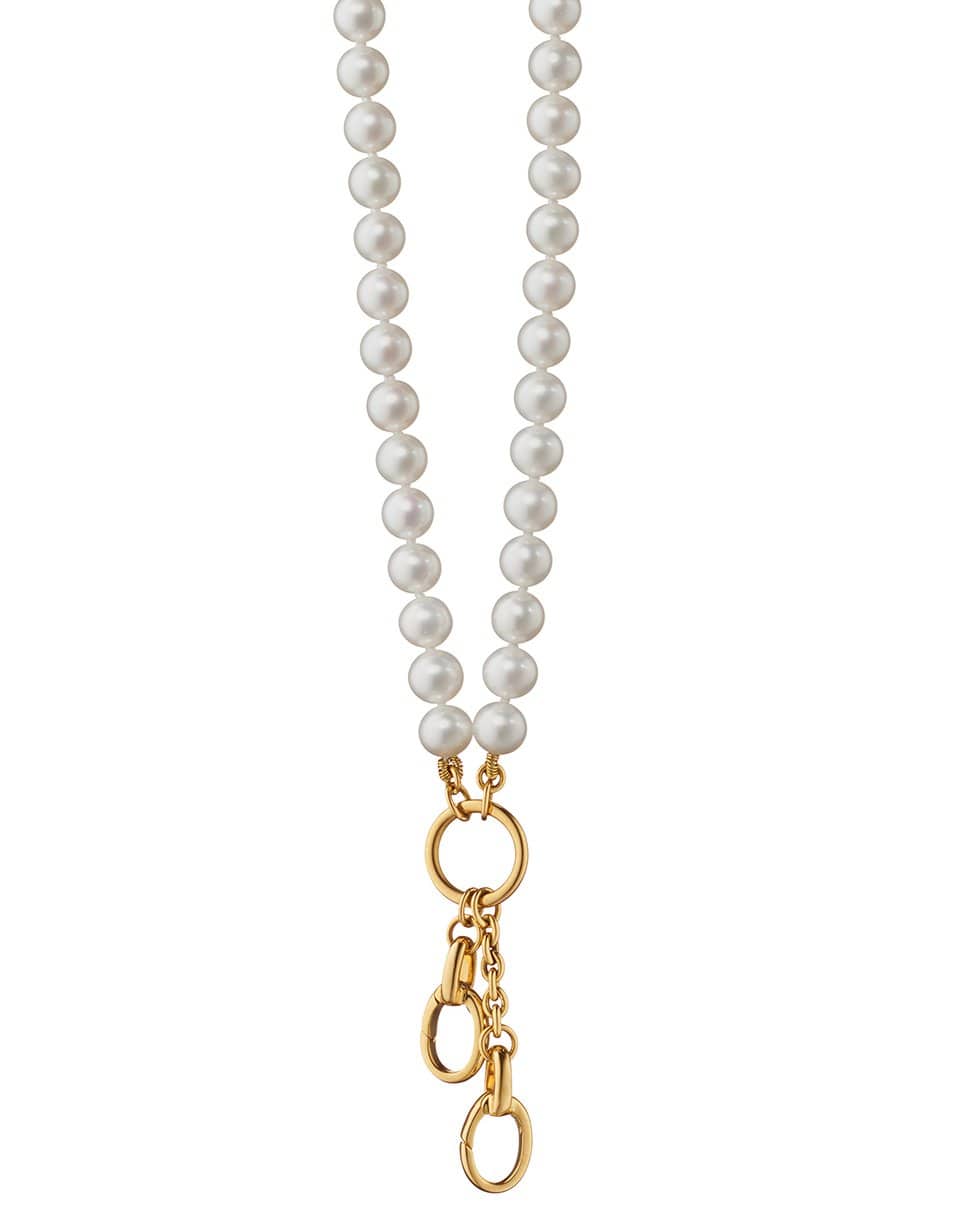 MONICA RICH KOSANN-Freshwater Pearl Charm Enhancer Chain-