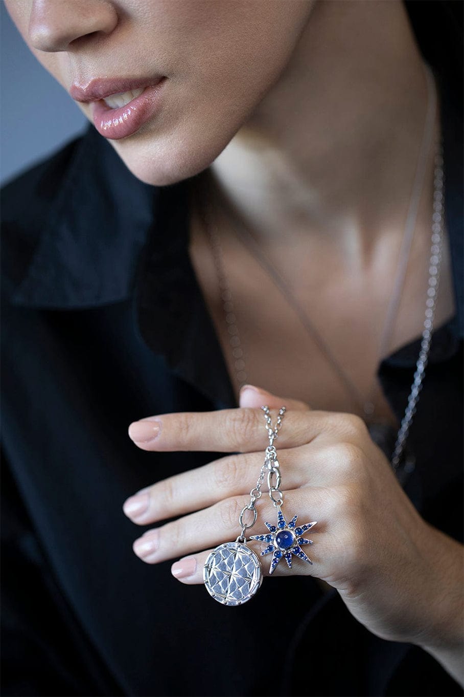 MONICA RICH KOSANN-Design Your Own Charm Enhancer-SILVER