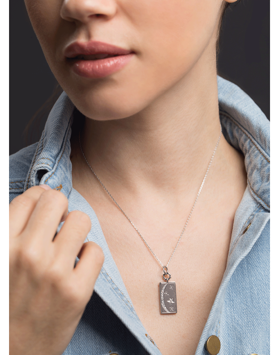 MONICA RICH KOSANN-My Sun Moon Star Necklace-SILVER
