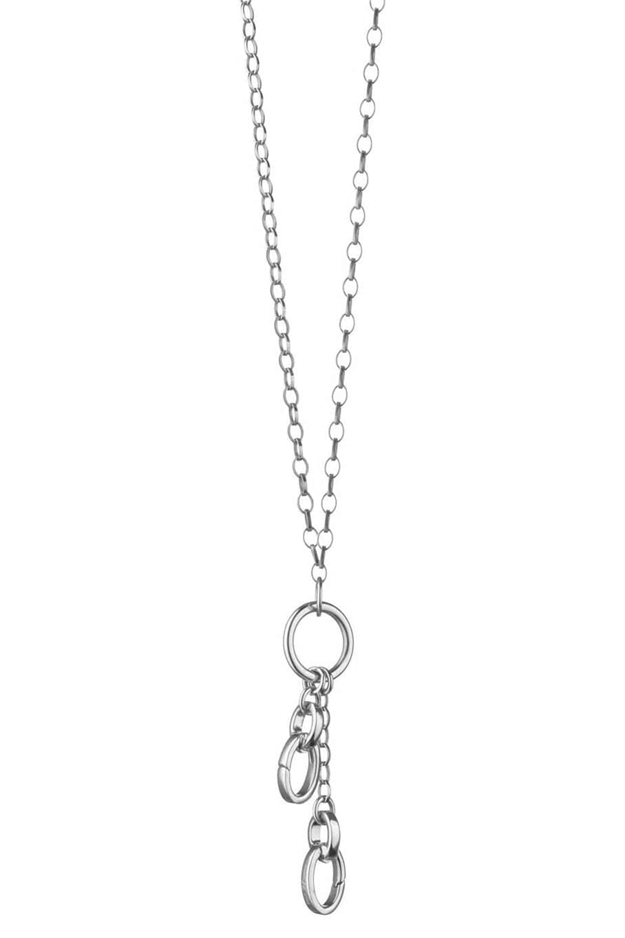MONICA RICH KOSANN-Small Belcher Charm Enhancer-SILVER