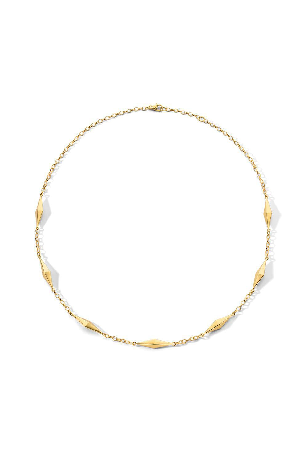"Points North" Necklace-YELLOW GOLD-18-JEWELRYFINE JEWELNECKLACE O-MONICA RICH KOSANN