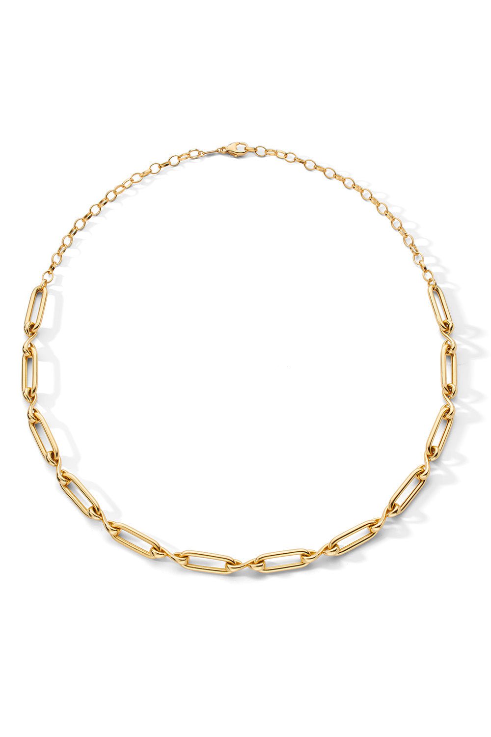 MONICA RICH KOSANN-The Infinity Classic Necklace-YELLOW GOLD