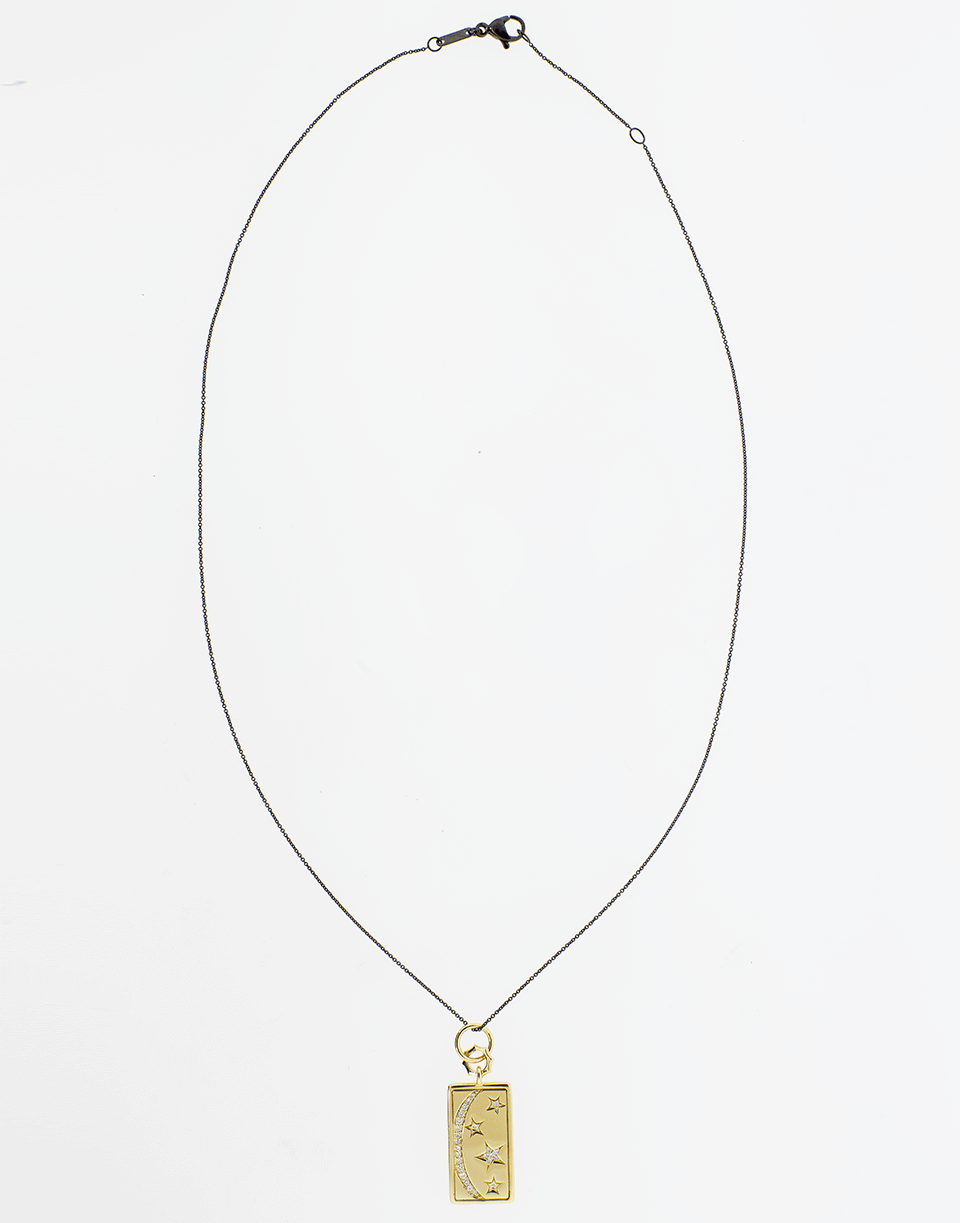MONICA RICH KOSANN-My Sun Moon Star Necklace-YELLOW GOLD