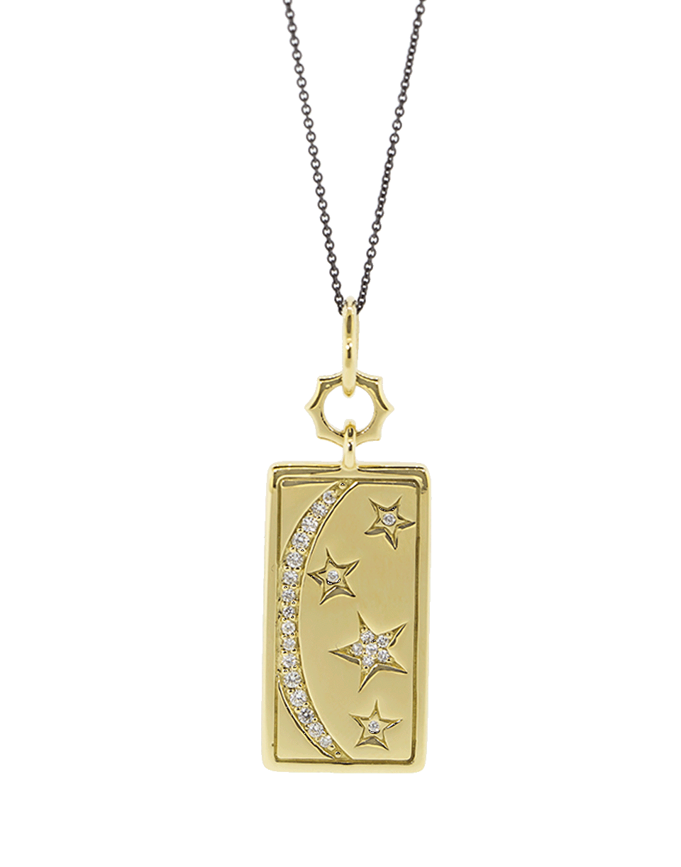 MONICA RICH KOSANN-My Sun Moon Star Necklace-YELLOW GOLD