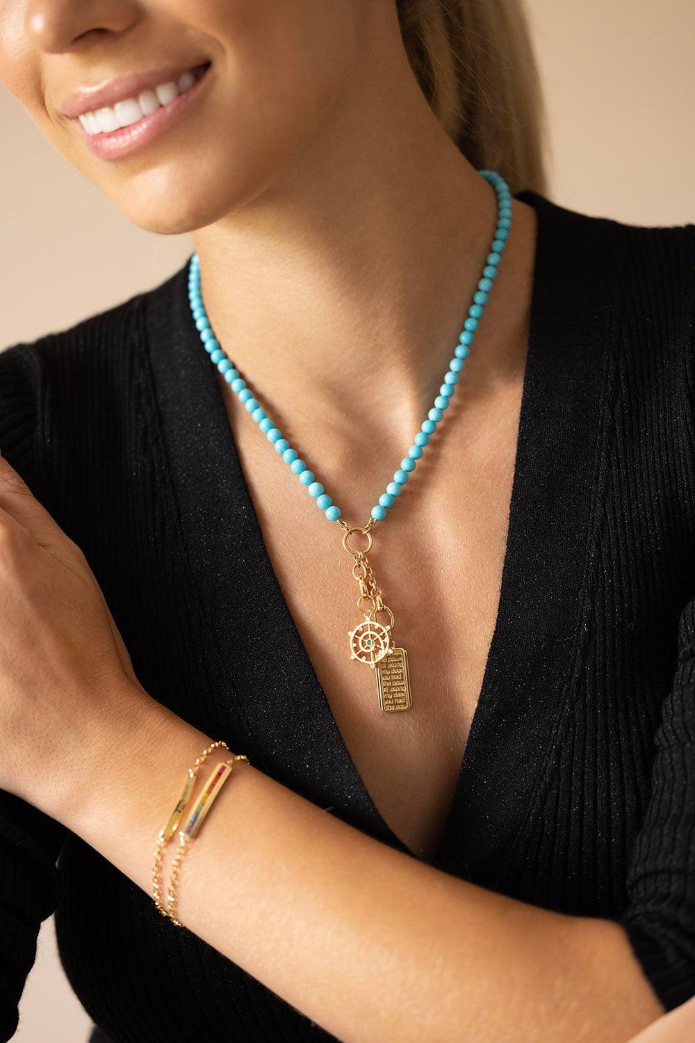 MONICA RICH KOSANN-Dorothy Power Charm-YELLOW GOLD