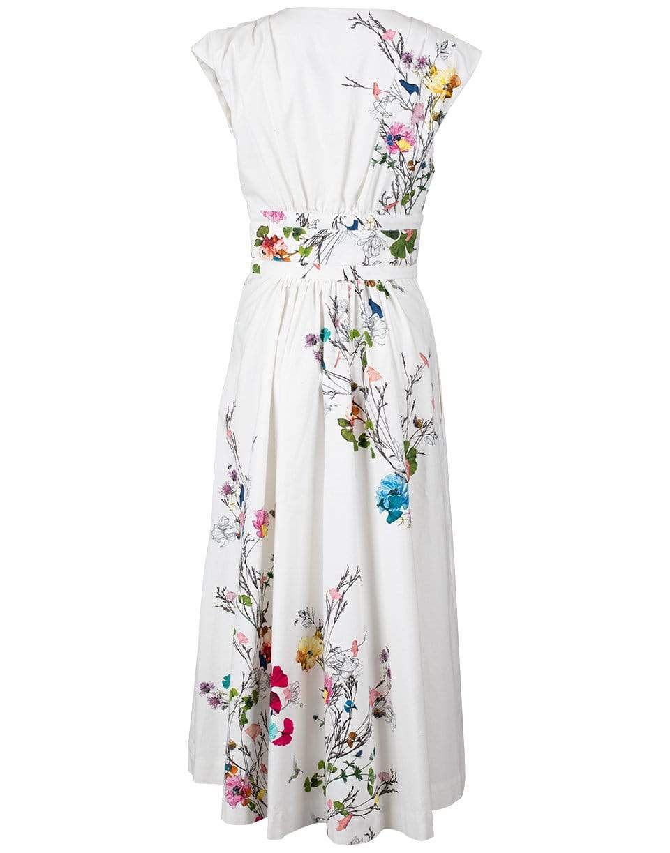 MONIQUE LHUILLIER-Sleeveless Button Front Dress-