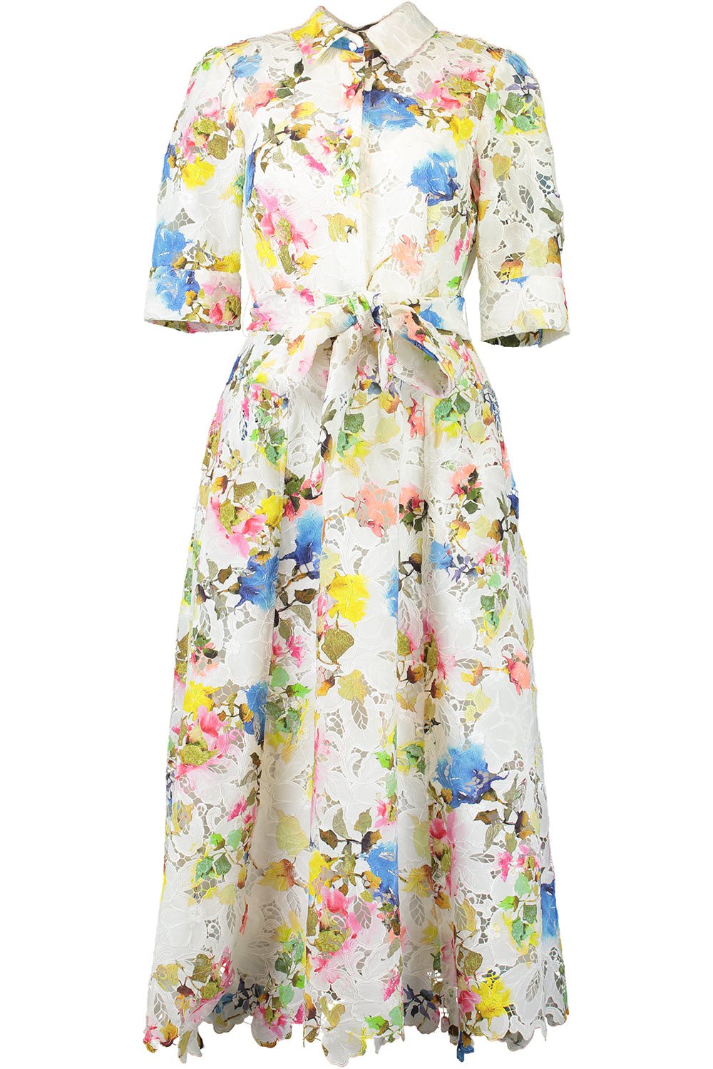 MONIQUE LHUILLIER-Shirt Dress-