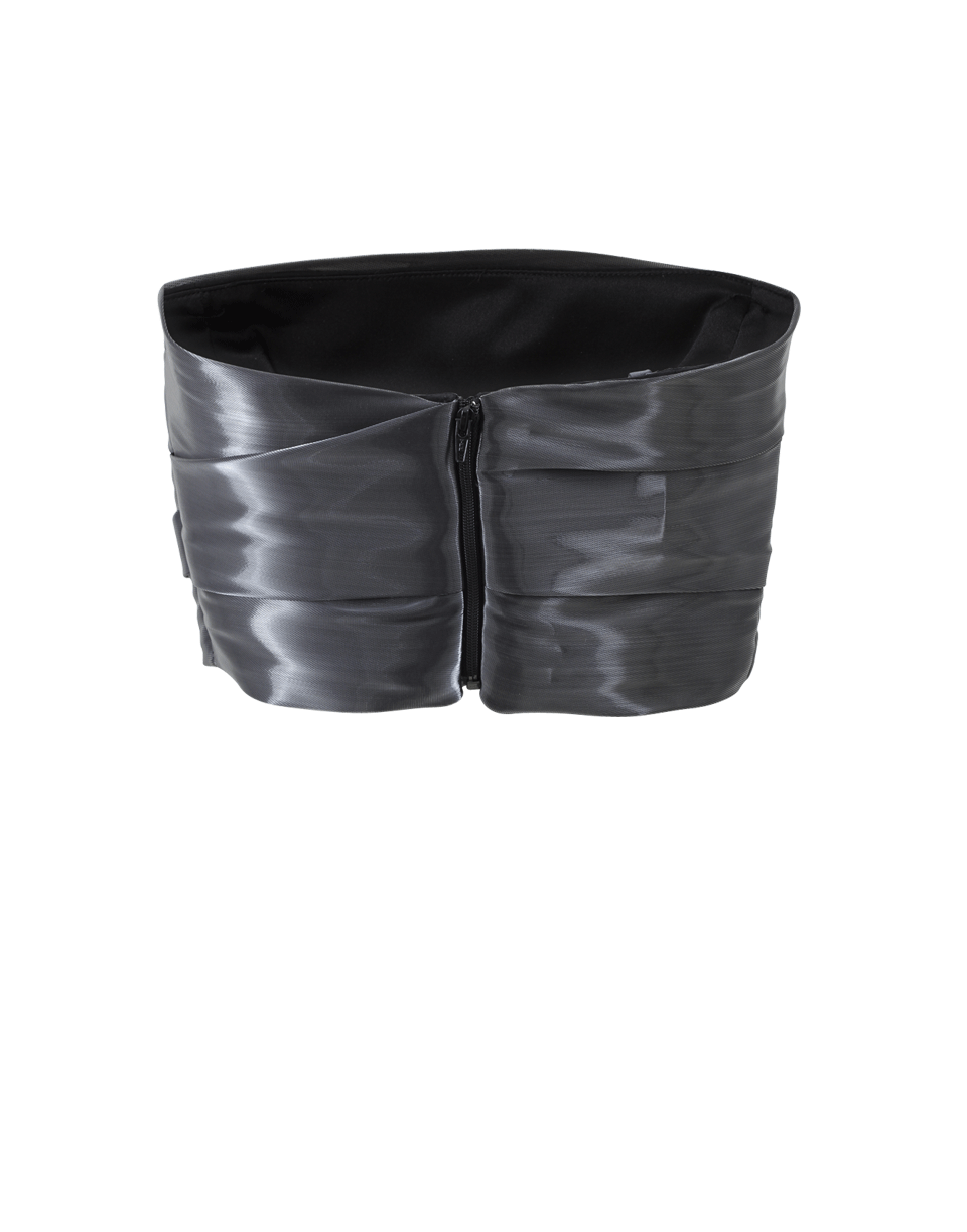 MONIQUE LHUILLIER-Liquid Satin Bandeau-