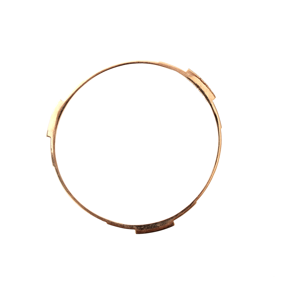 MONIQUE PEAN-Diamond Step Bangle-ROSE GOLD