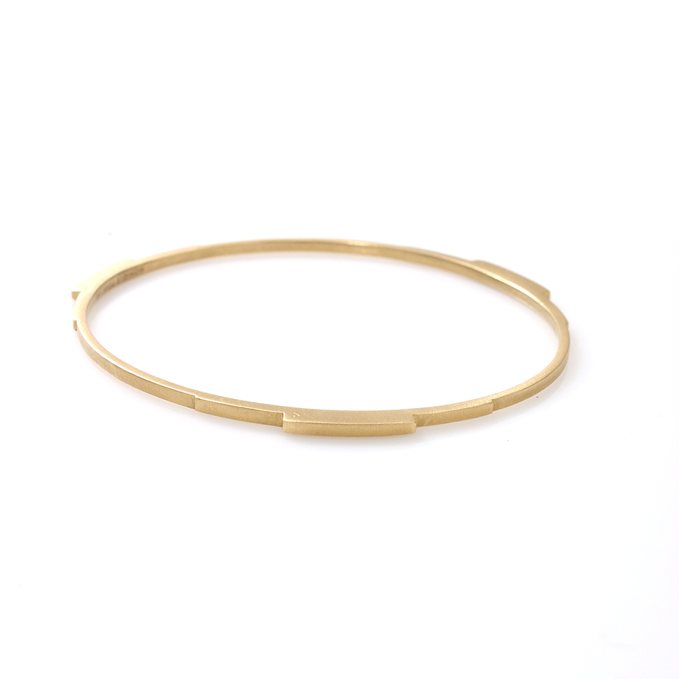 MONIQUE PEAN-Step Bangle-YELLOW GOLD