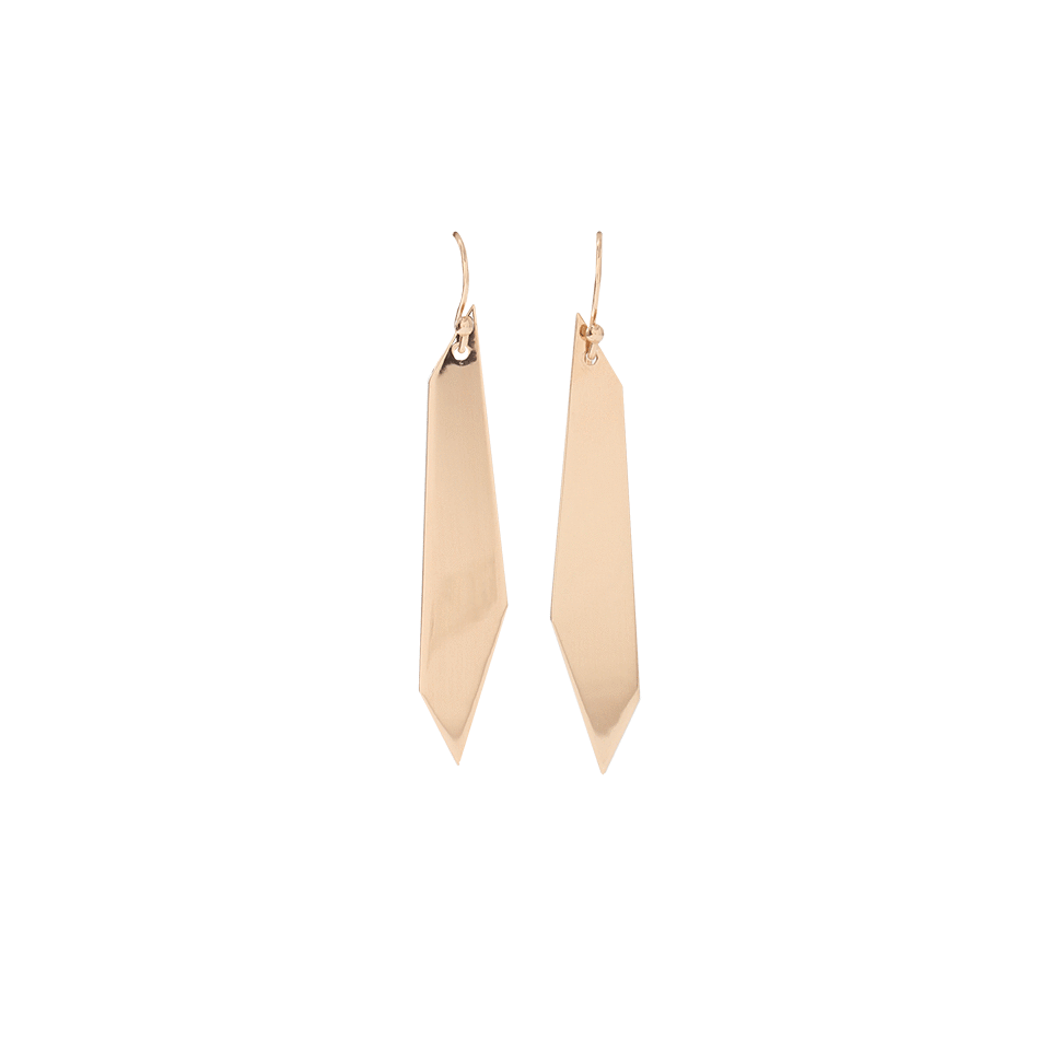 MONIQUE PEAN-Geometric Signature Earrings-ROSE GOLD