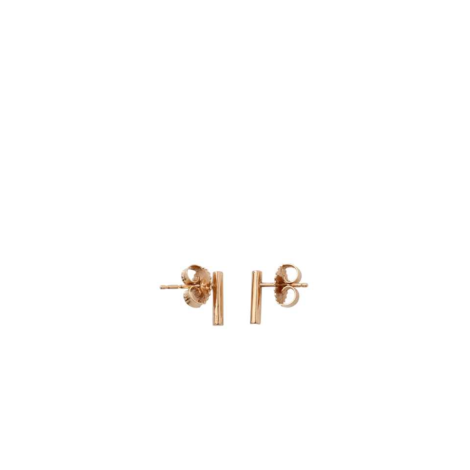 MONIQUE PEAN-Rod Stud Earrings-ROSE GOLD