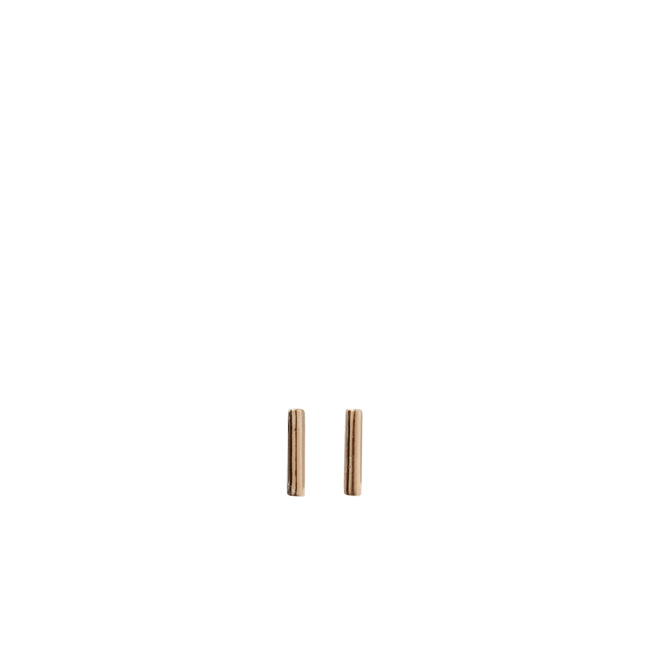 MONIQUE PEAN-Rod Stud Earrings-ROSE GOLD