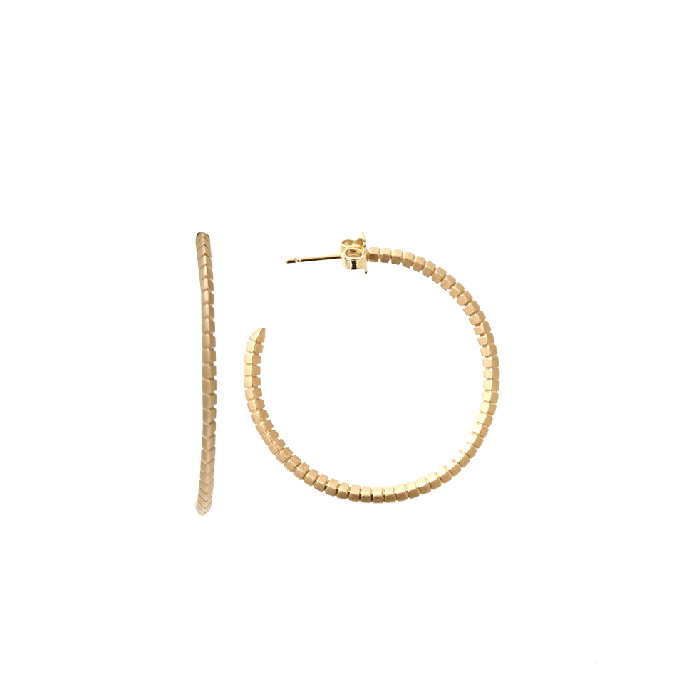 MONIQUE PEAN-Ascent Large Gold Hoop Earrings-YELLOW GOLD