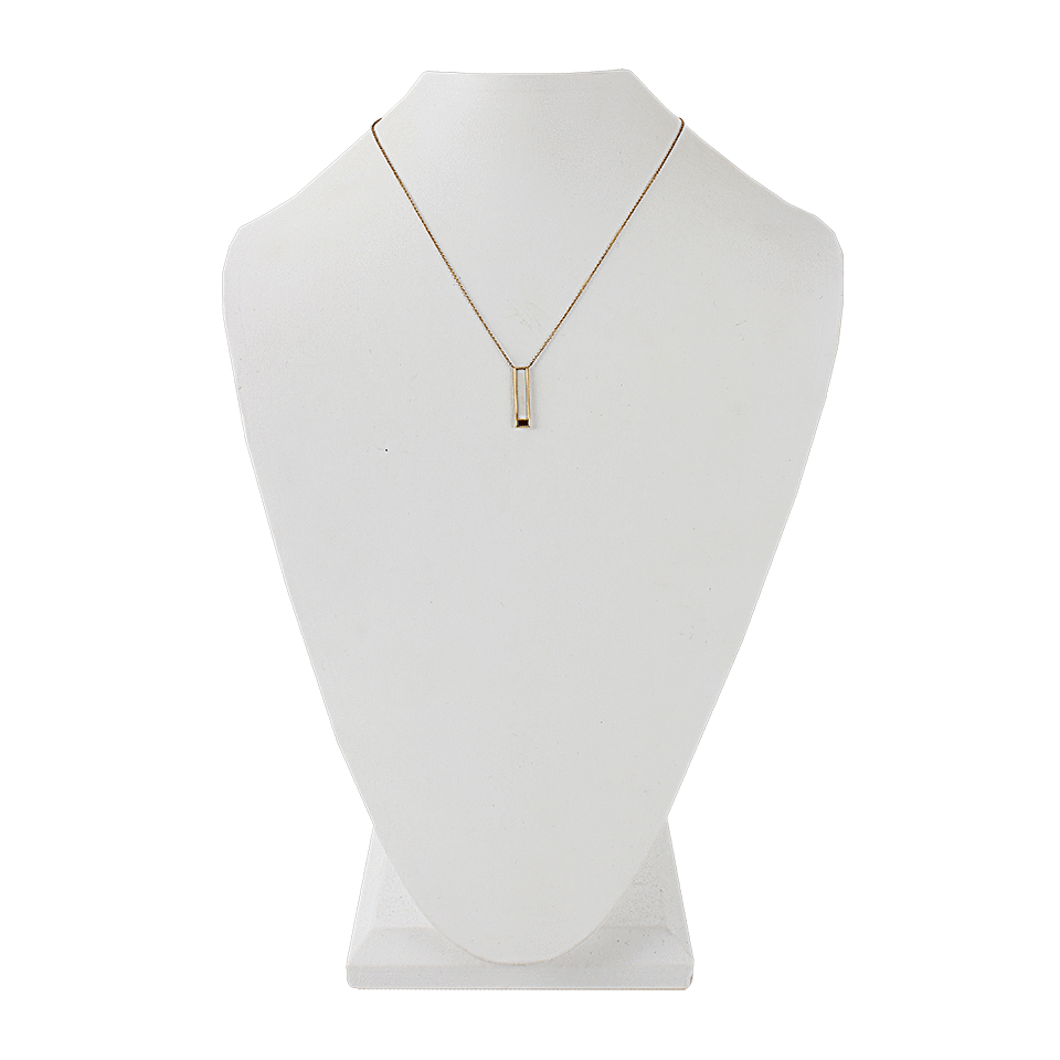 MONIQUE PEAN-Fossilized Woolly Mammoth and Black Onyx Pendant-YLW GOLD