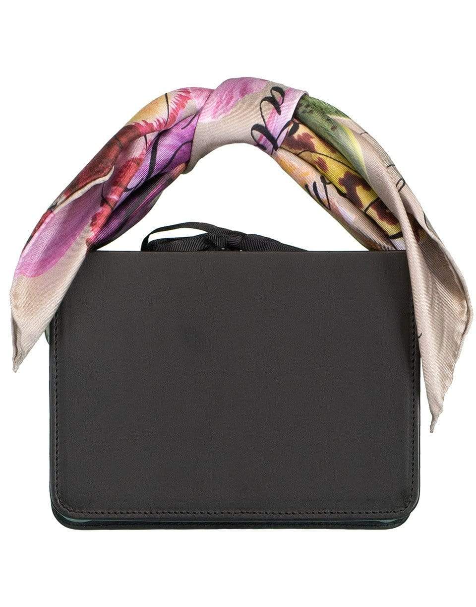 MONTUNAS-Mini Guaria Scarf Bag-BLACK