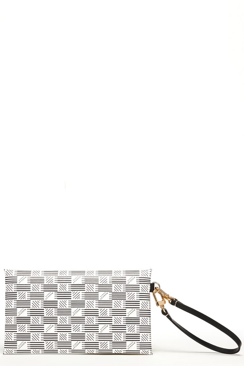 MOREAU-St Tropez Origami Pouch - White-WHITE