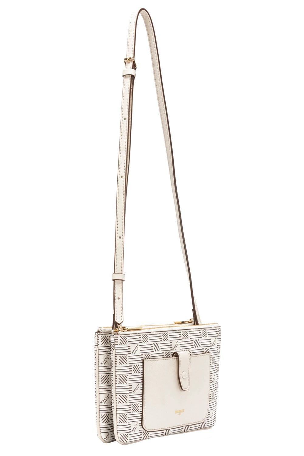 MOREAU-Promenade Shoulder Bag-CHMPAGNE