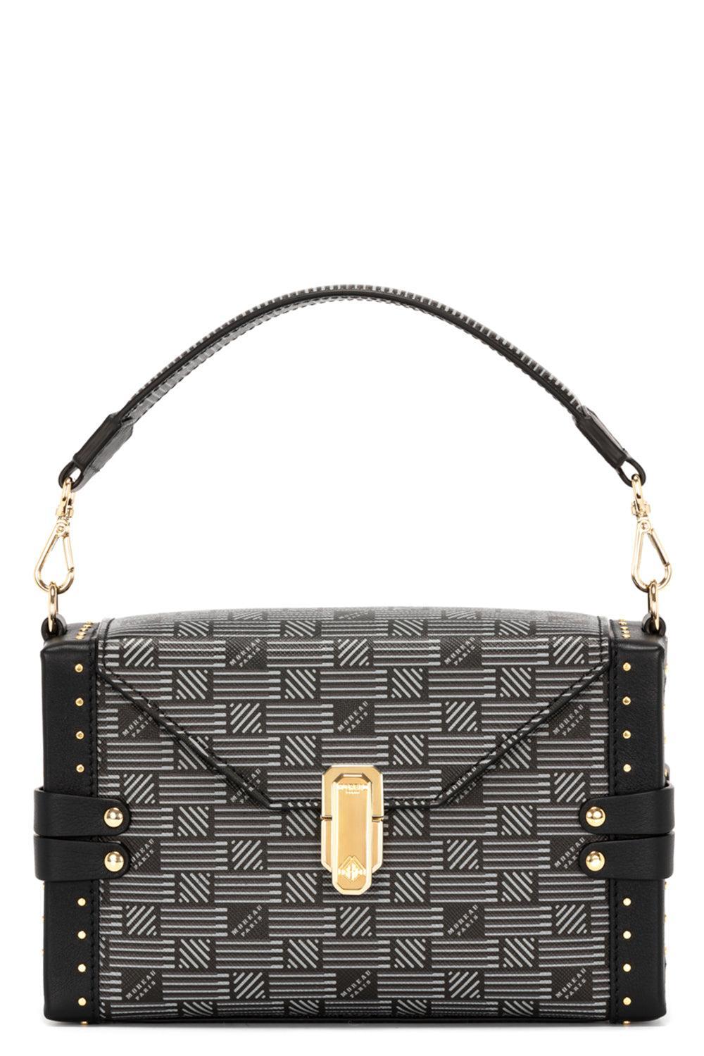Victoria bag - Black Natural-BLACK/NATURAL-S-HANDBAGTOP HANDLE-MOREAU