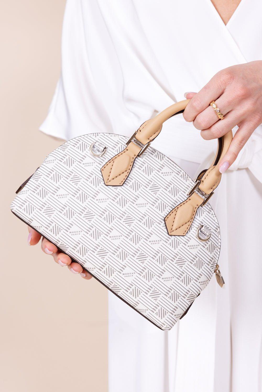 MOREAU-Reina Top Handle Bag-CPPUCCNO