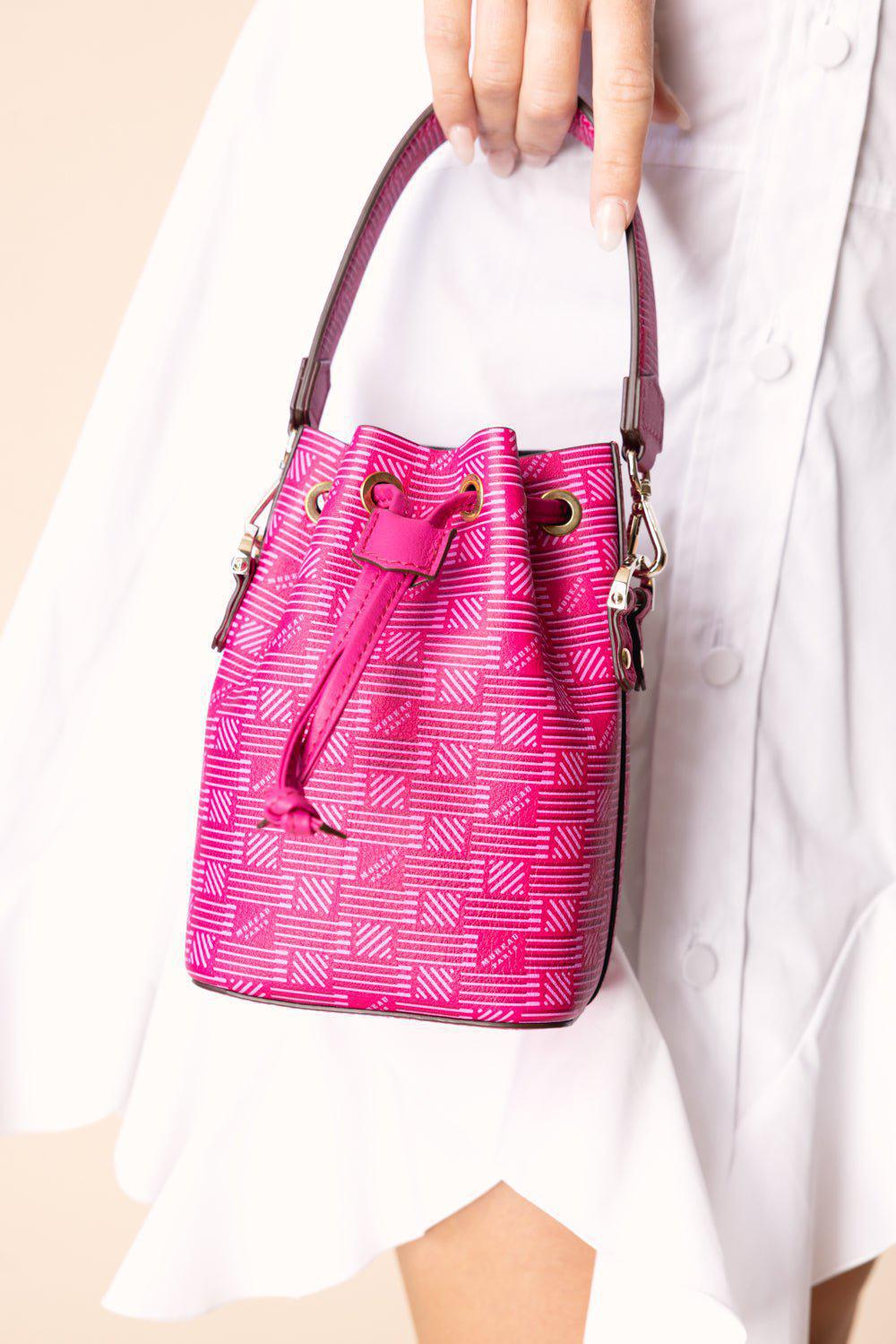 MOREAU-La Pon Bag - Fuchsia-FUX/BLK