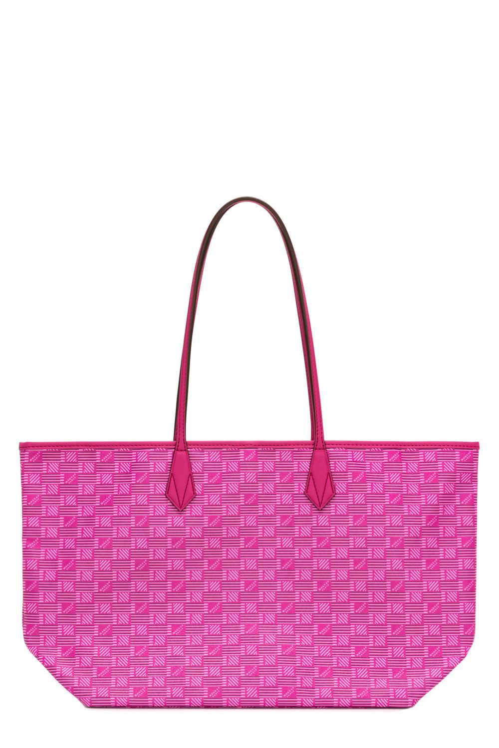 Saint Tropez Zip Tote MM - Fuchsia Natural-FCHSANAT-O/S-HANDBAGTOTES-MOREAU