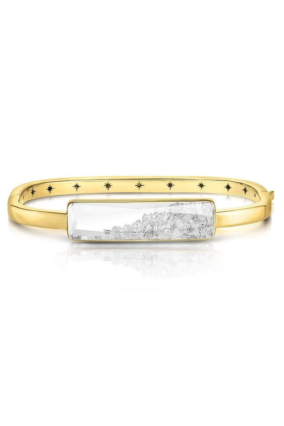 MORITZ GLIK-Diamond Shaker Bracelet-YELLOW GOLD