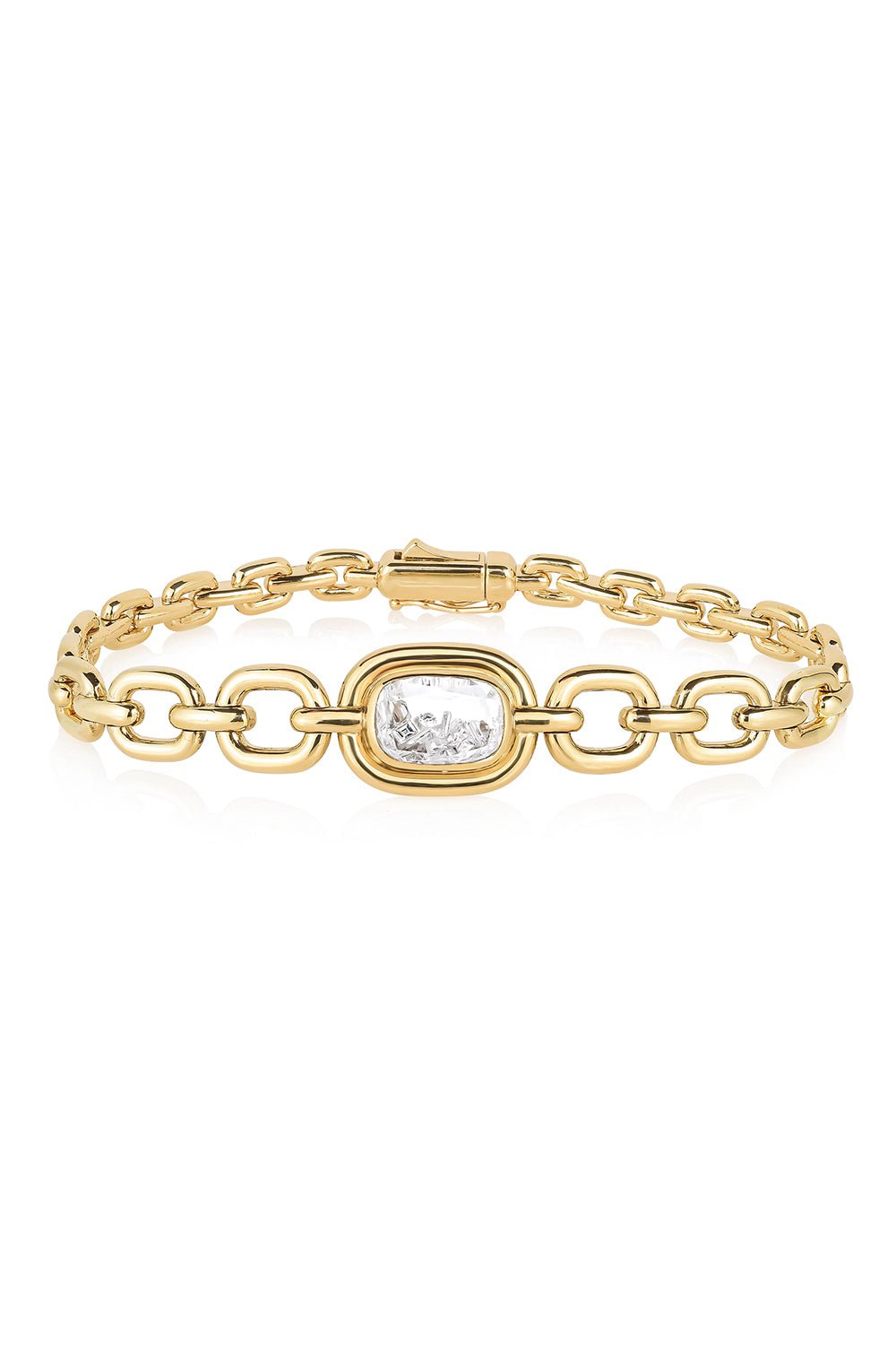 MORITZ GLIK-Elo Diamond Bracelet-YELLOW GOLD