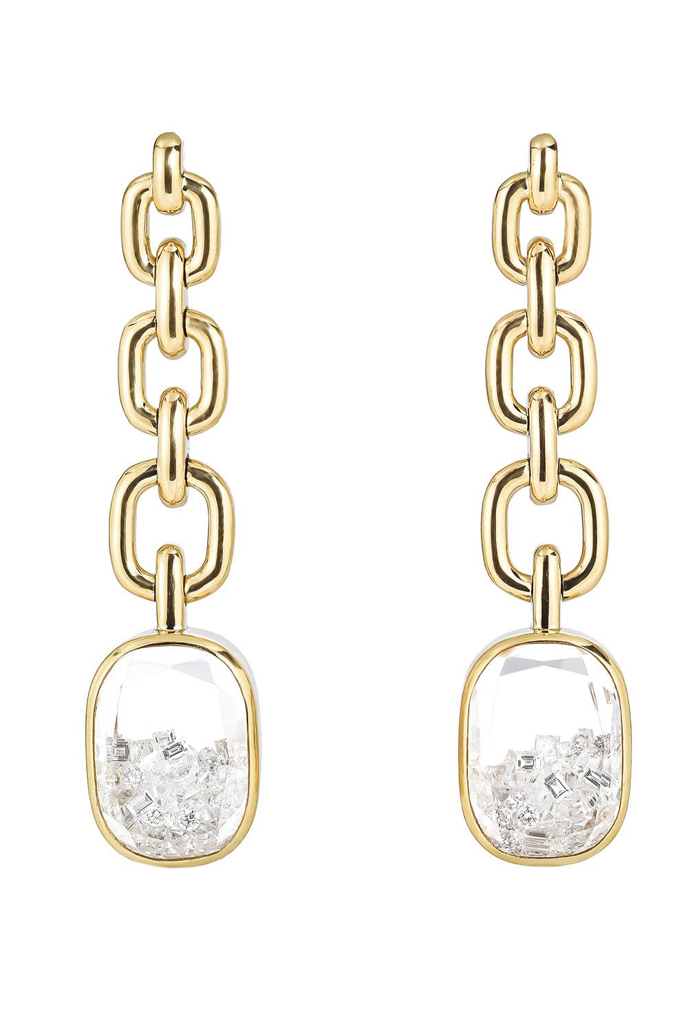MORITZ GLIK-Elo Drop Earrings-YELLOW GOLD