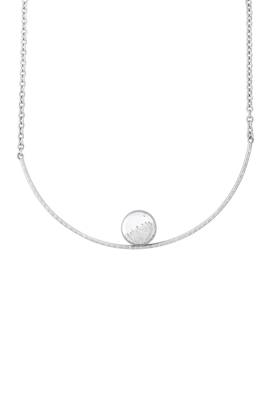 Diamond Shaker Pave Necklace-WHITE GOLD-JEWELRYFINE JEWELNECKLACE O-MORITZ GLIK