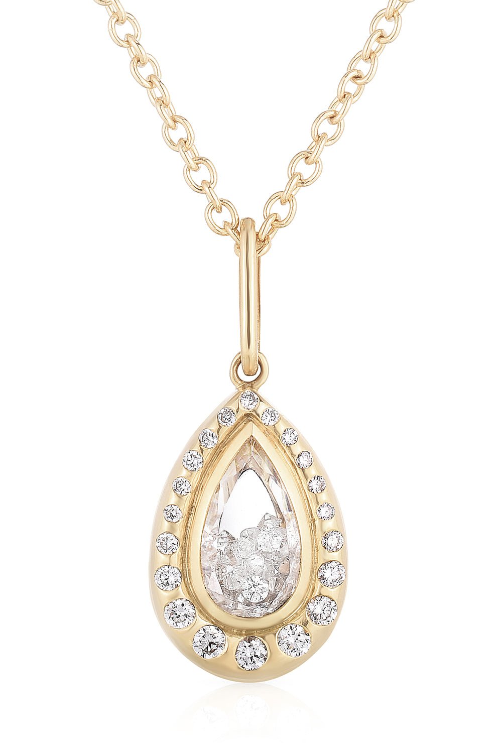MORITZ GLIK-Pingo Pendant Necklace-YELLOW GOLD