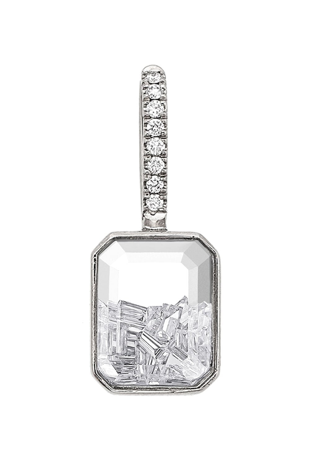 MORITZ GLIK-Naipe Charm-WHITE GOLD