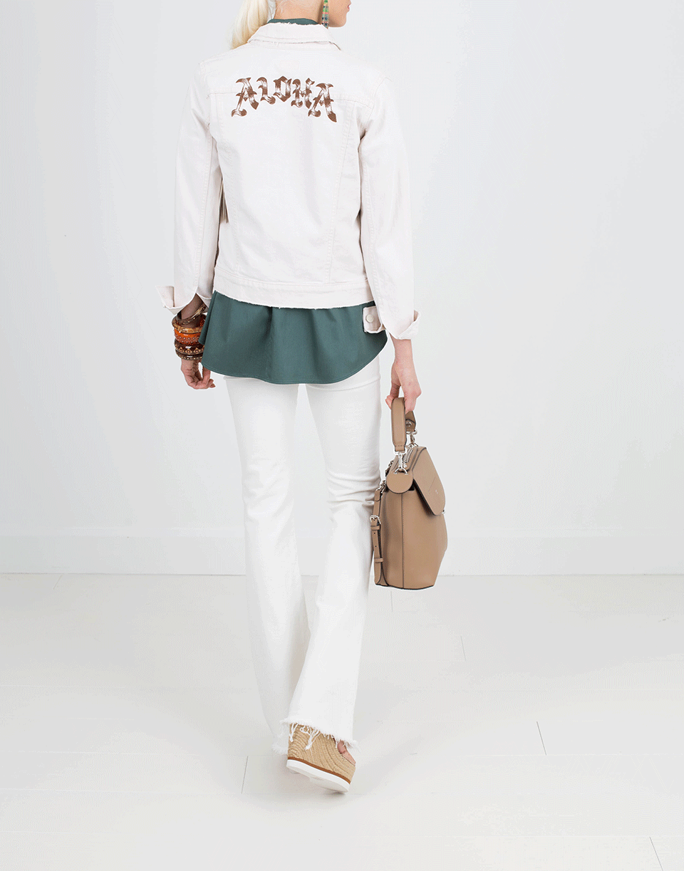 MOTHER-The Bruiser Floral Embroidered Jacket-
