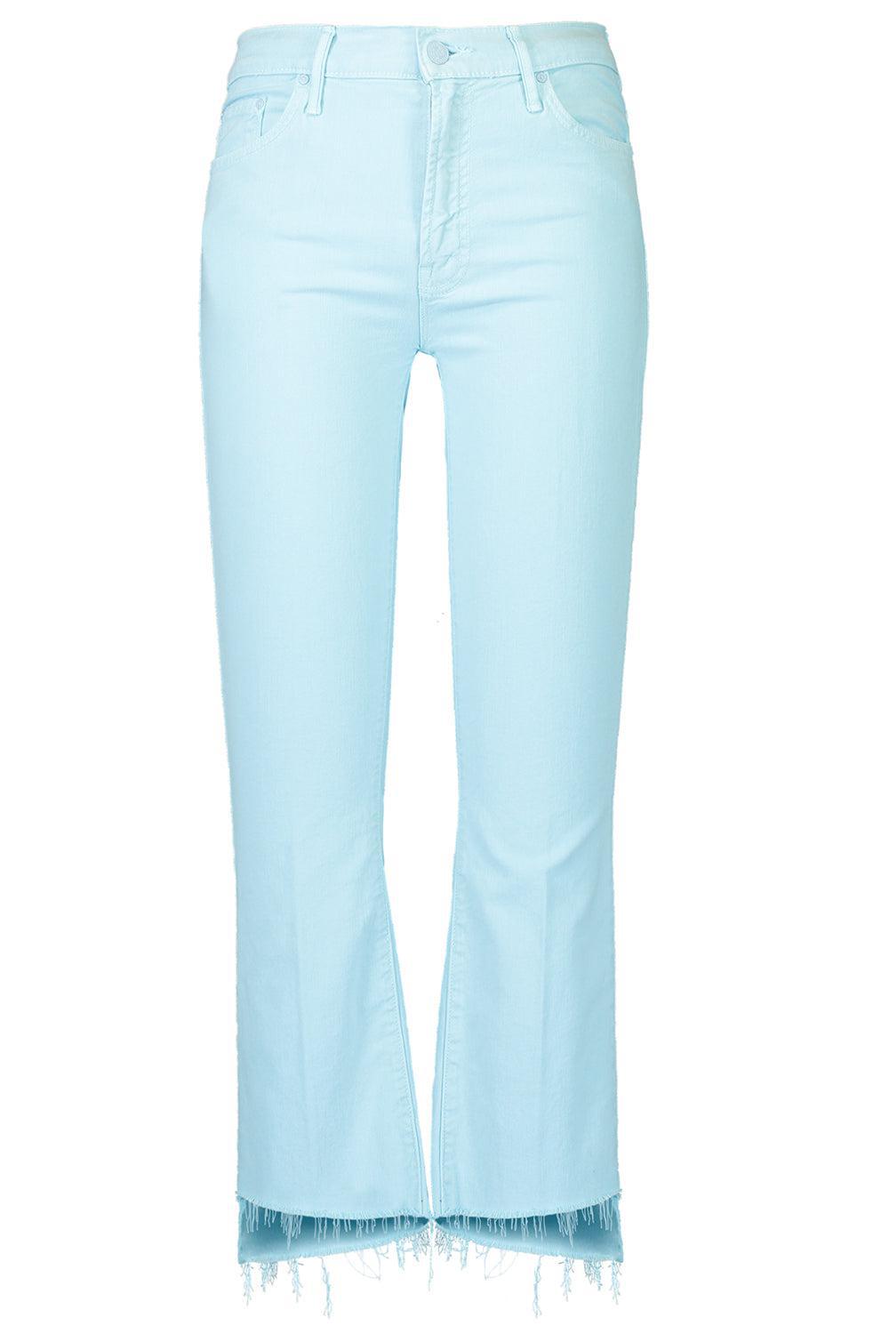 The Insider Crop Step Fray Jean - Chalk It Up-BLUEGLOW-26-CLOTHINGPANTCROPPED-MOTHER