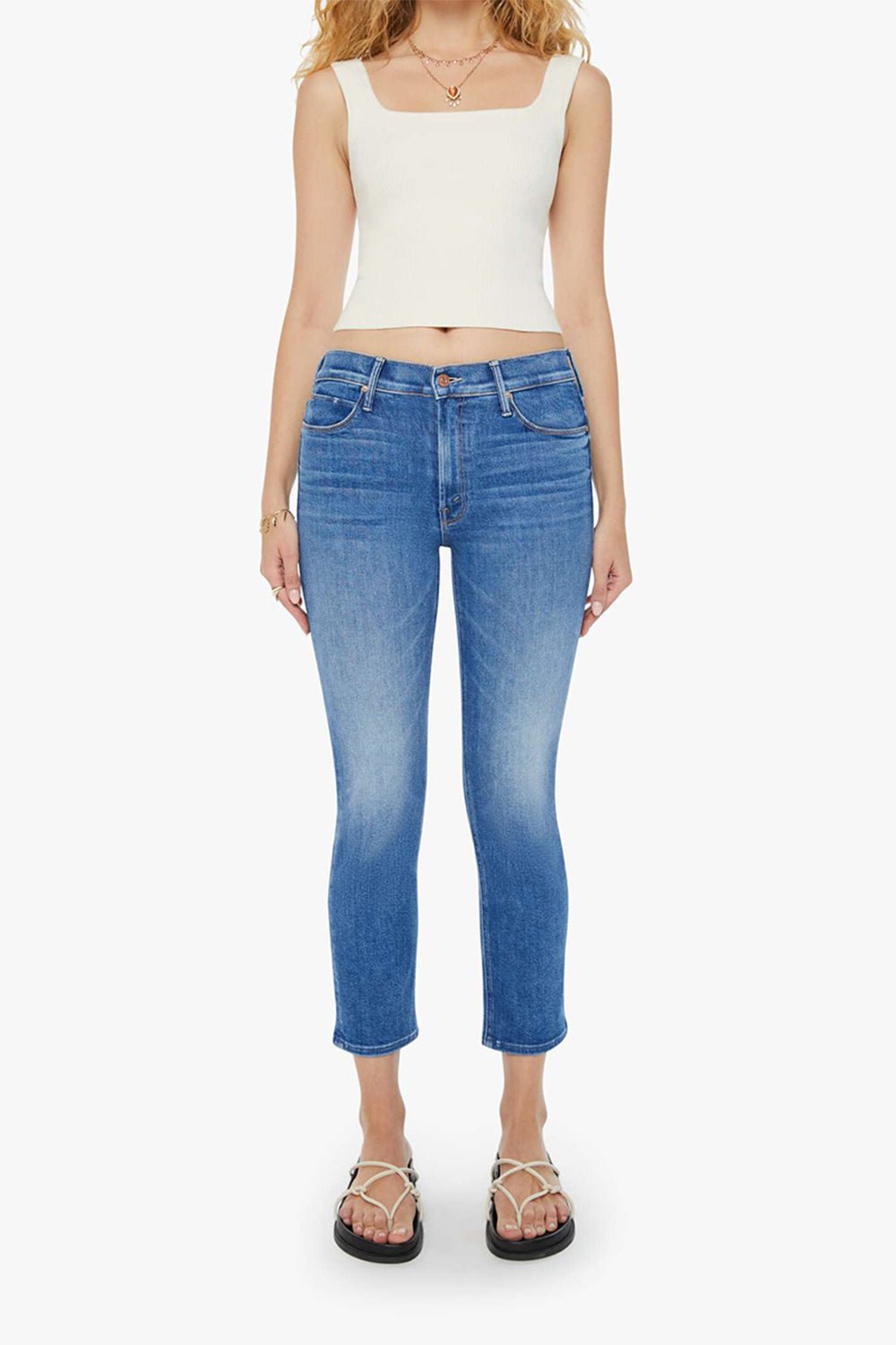 MOTHER-The Dazzler Crop Pant-