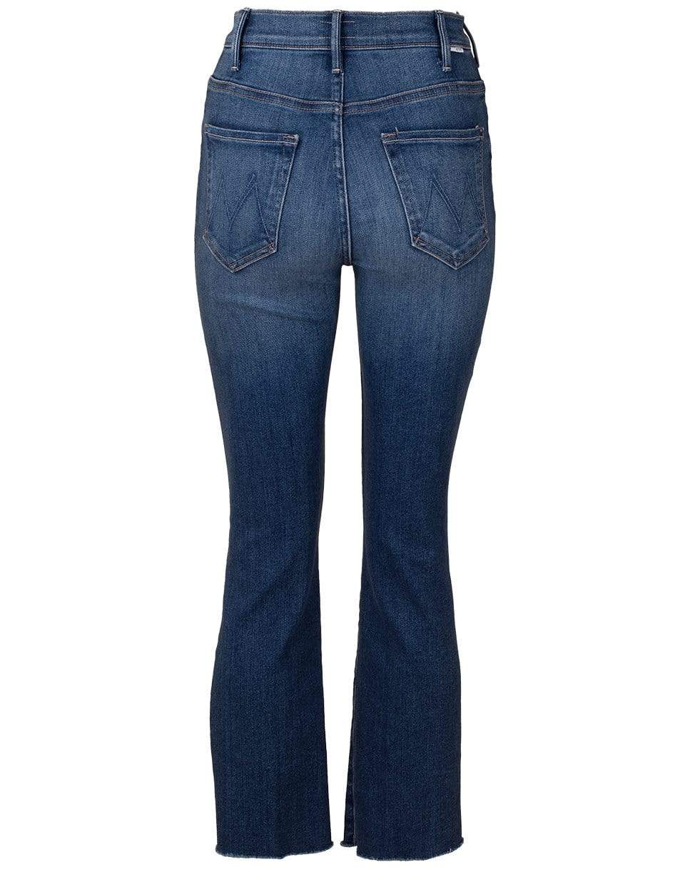 MOTHER-The Hustler Ankle Fray Denim - Ball of Yarn-