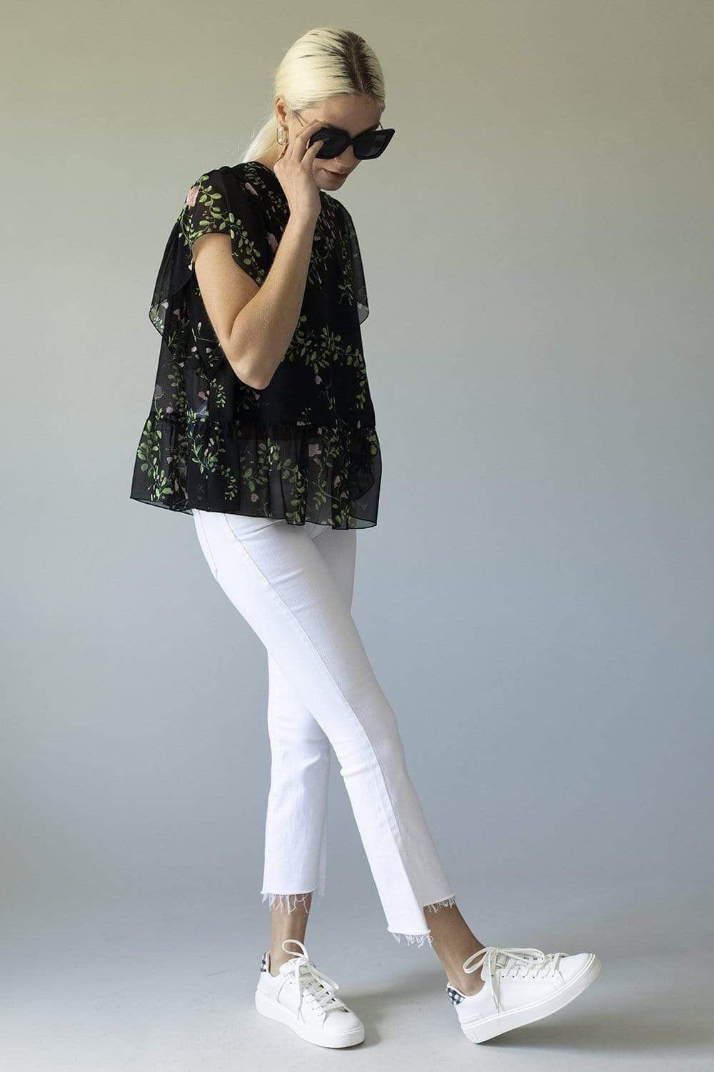 MOTHER-The Insider Cropped Fray Denim-