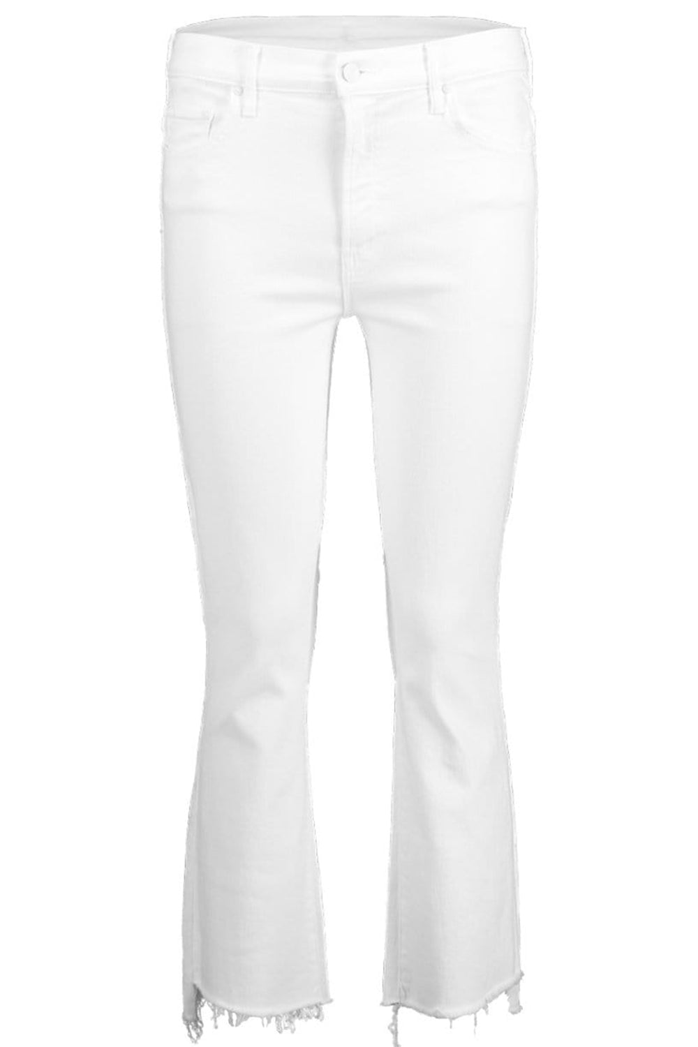 MOTHER-The Insider Cropped Fray Denim-