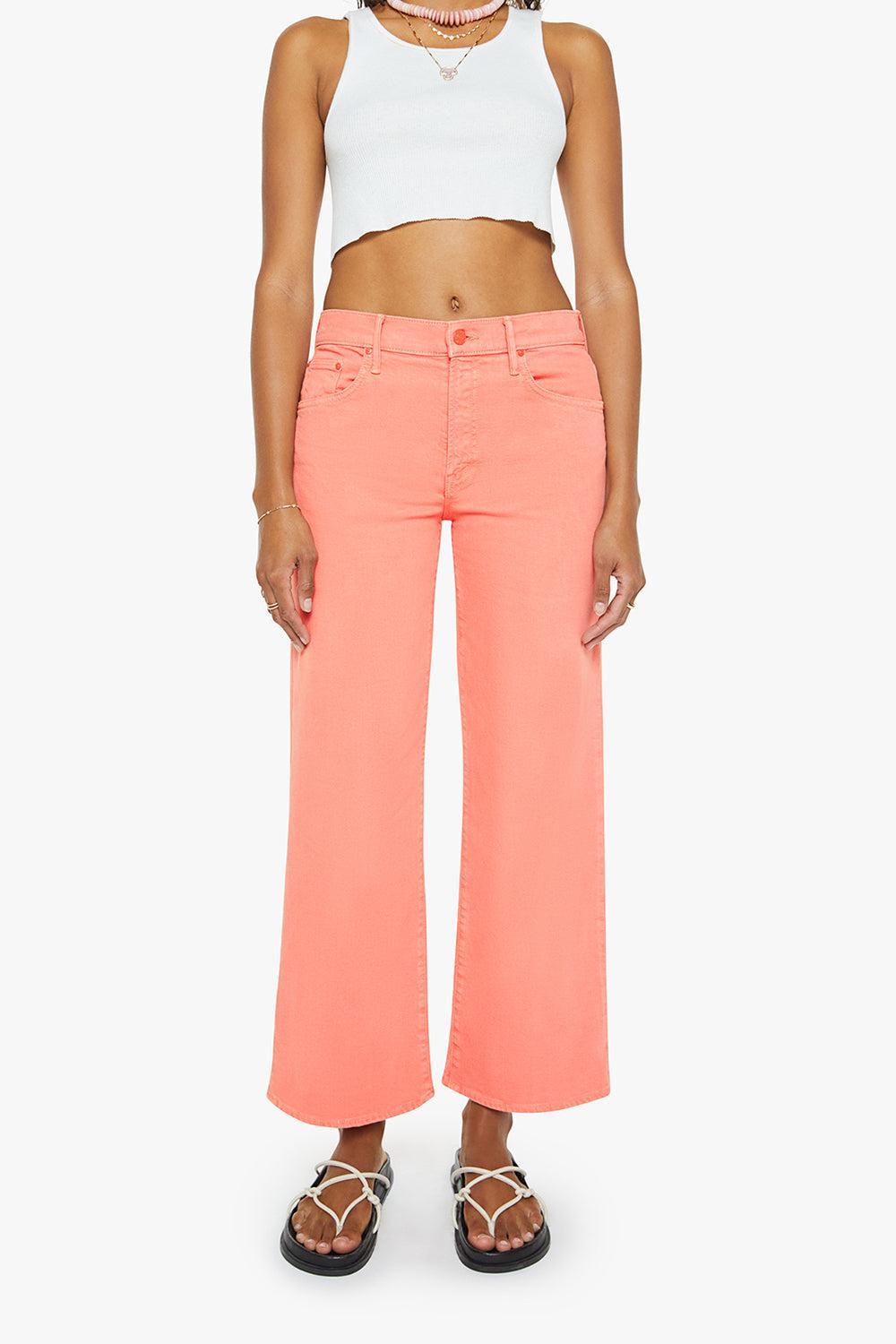 The Mid Rise Maven Ankle Pant-PEACHABR-26-CLOTHINGPANTDENIM-MOTHER