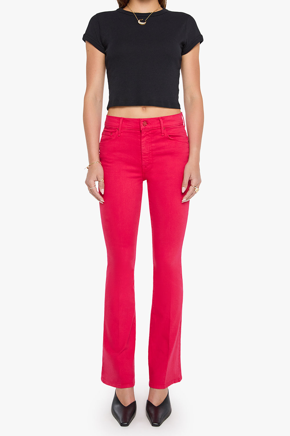The Weekender - Virtual Pink-PINK-25-CLOTHINGPANTDENIM-MOTHER