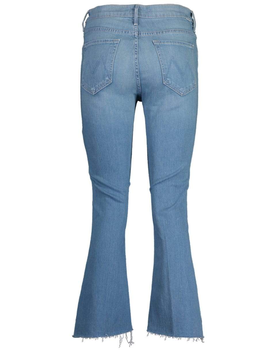 MOTHER-The Insider Crop Step Fray Denim Jean-