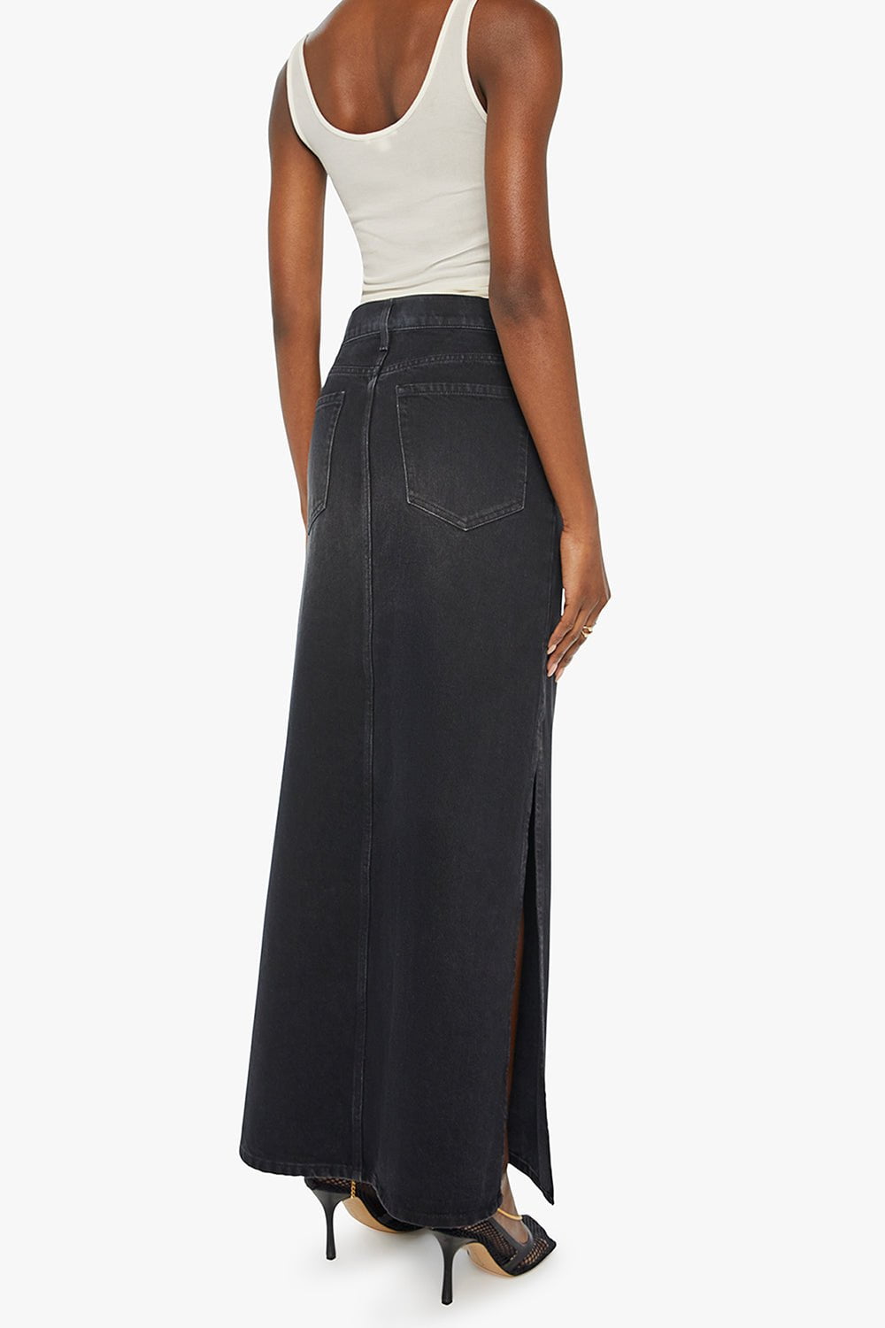MOTHER-The Fun Dip Slice Skirt-