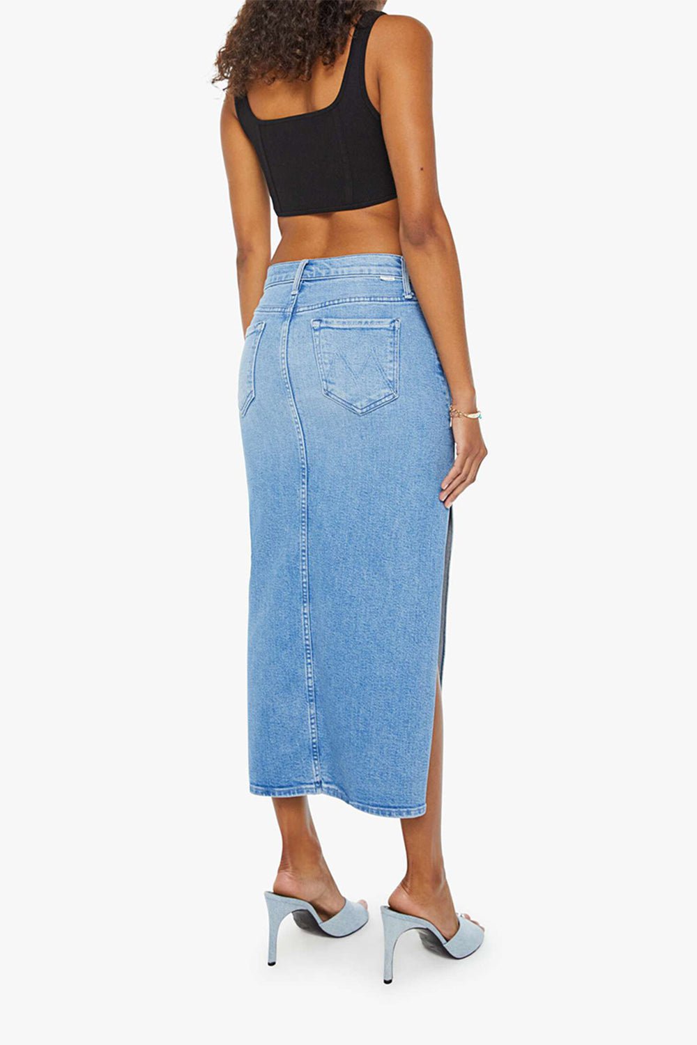 MOTHER-The Split Second Skirt-