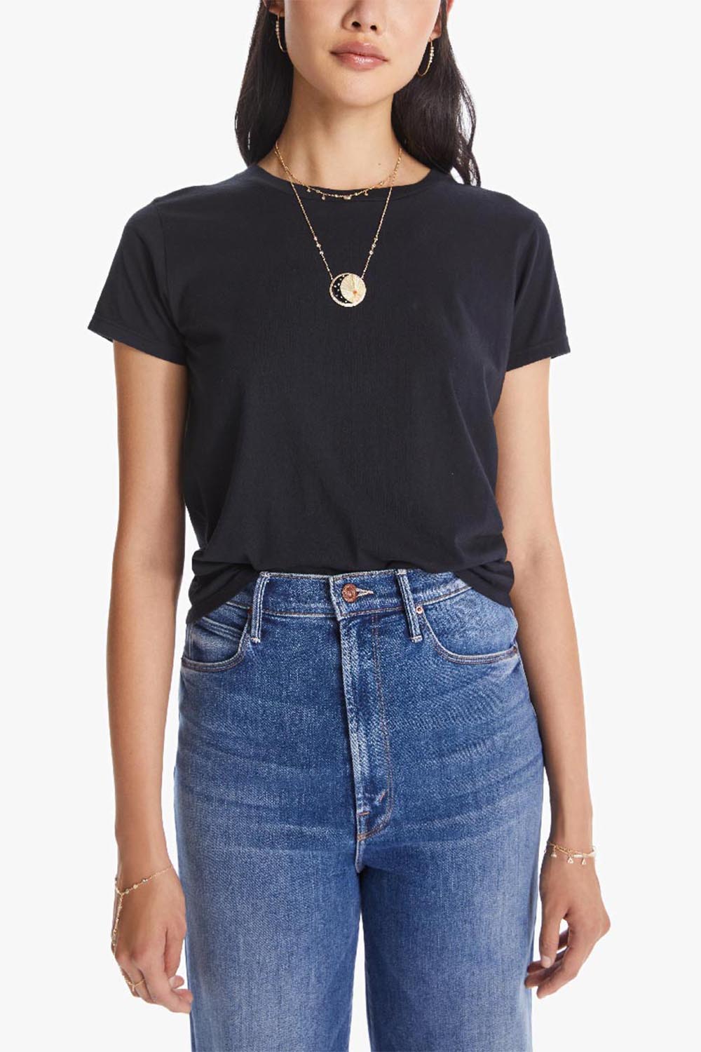 MOTHER-Lil Goodie Goodie Tee - Black-