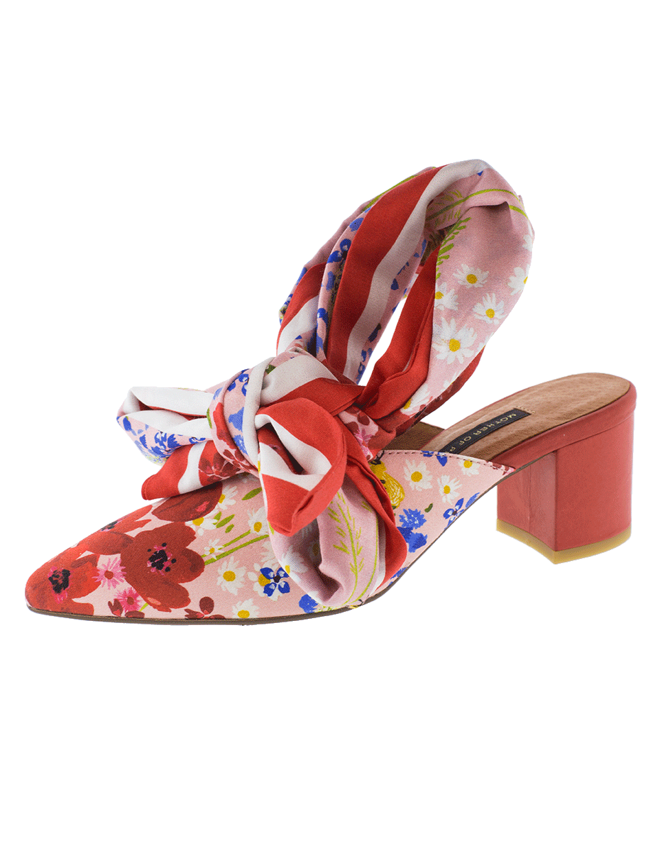 MOTHER OF PEARL-Amber Bow Shoe-