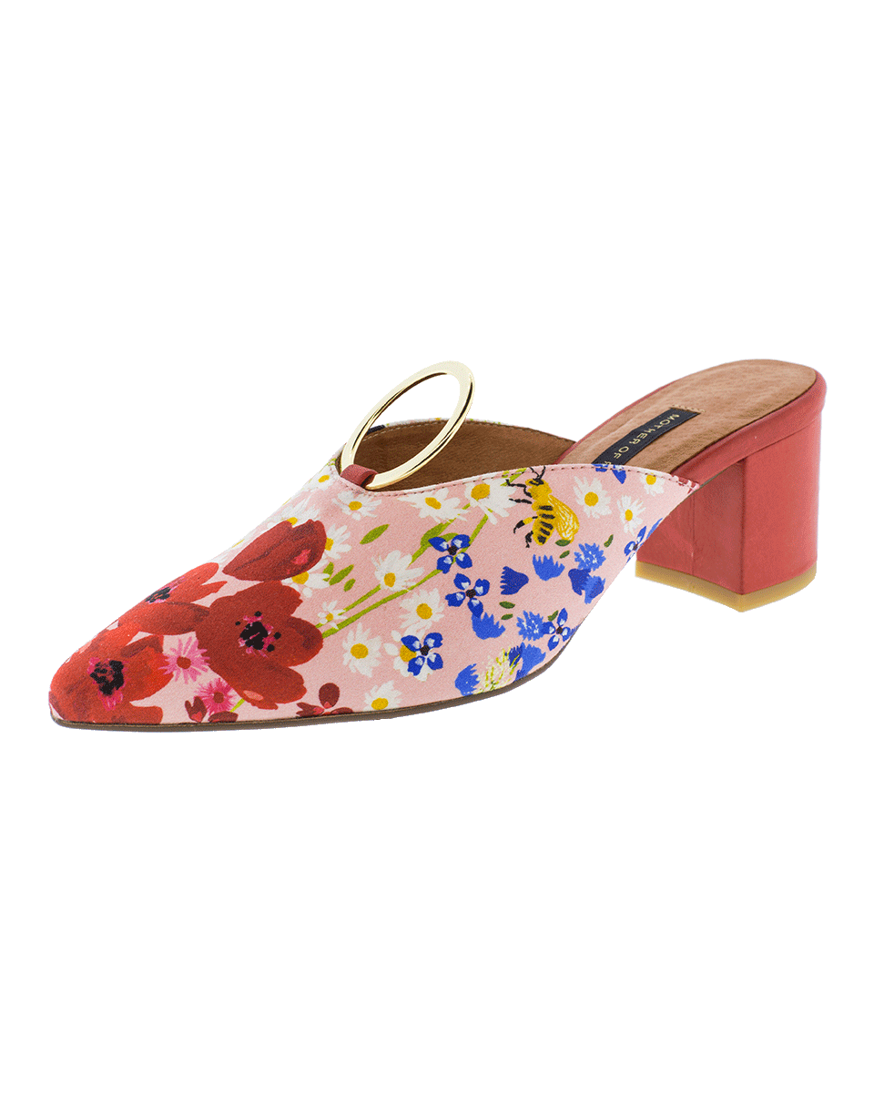 MOTHER OF PEARL-Amber Bow Shoe-