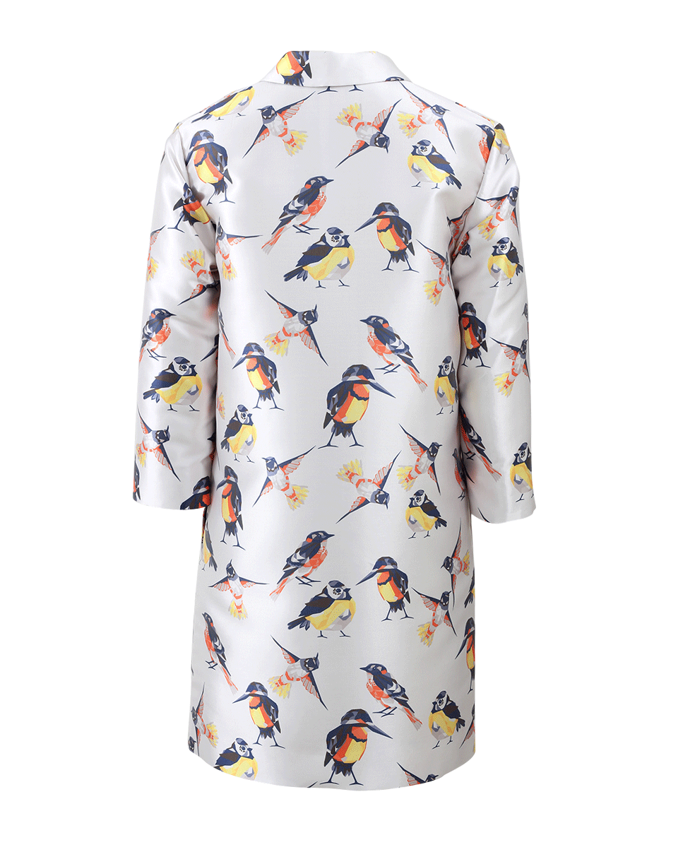 MSGM-Bird Print Coat-