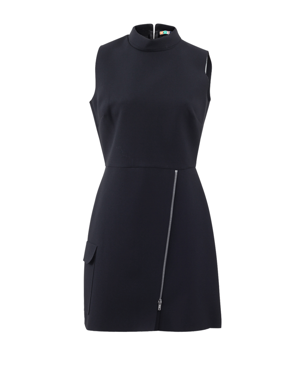 MSGM-Exposed Zipper Dress-