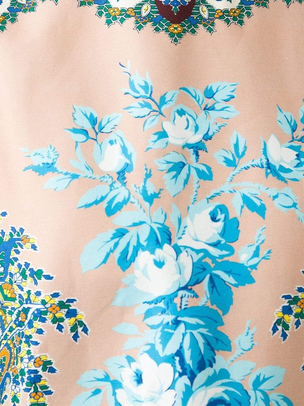 MSGM-Printed A-Line Dress-